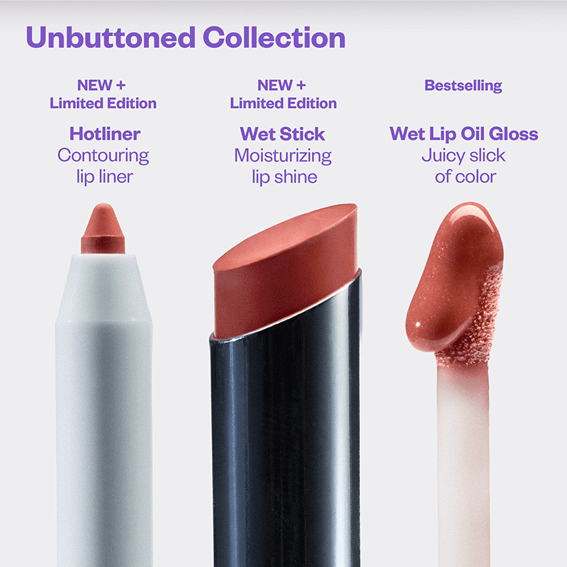 Unbuttoned Lip Trio Set