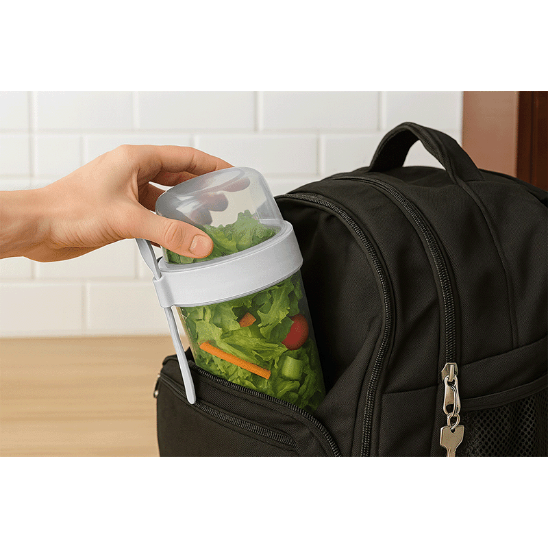 Travel Salad Cup (2 Pack)