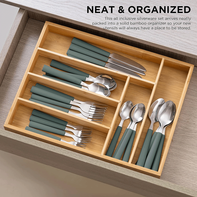 25 Piece Flatware Set