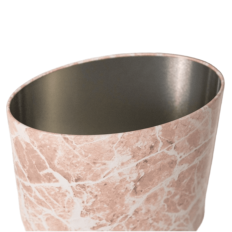 Oval Bathroom Waste Basket