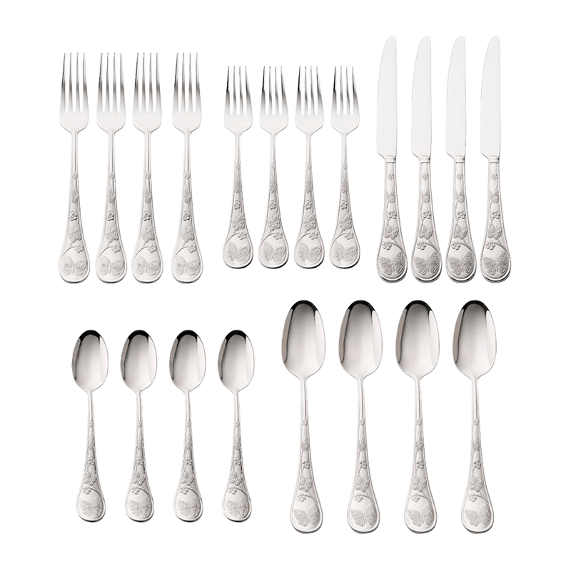 Butterfly 20 Piece Flatware Set