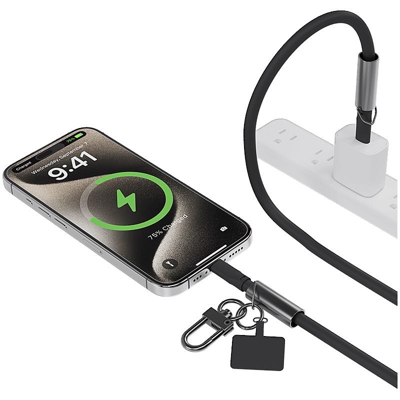 Crossbody 4' Jelly USB-C to USB-C Cable