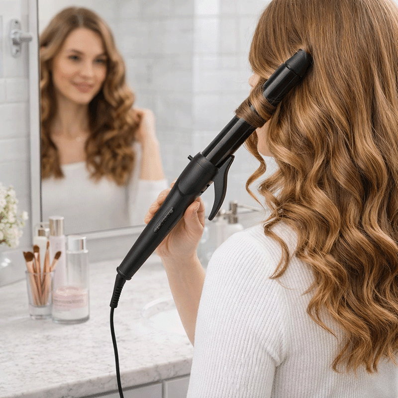 1.25" Extra-Long Barrel Curling Iron