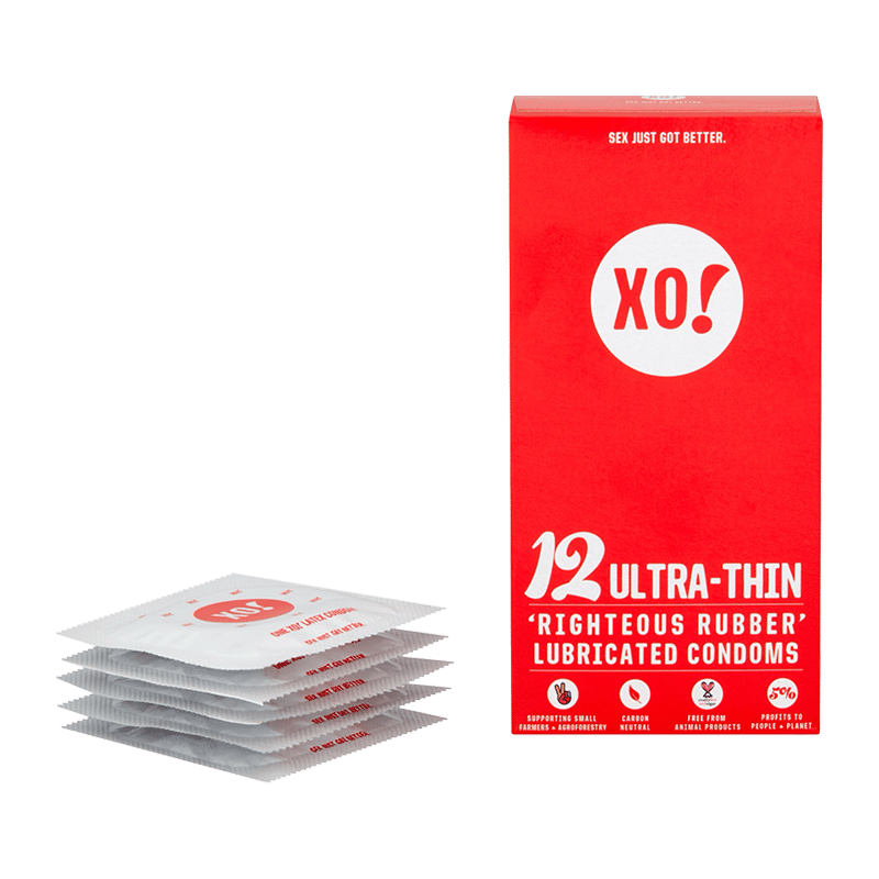 XO by Flo! Condoms Ultra-Thin Vegan Condoms