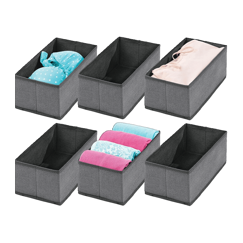 Rectangular Drawer Organizer (6 Pack)