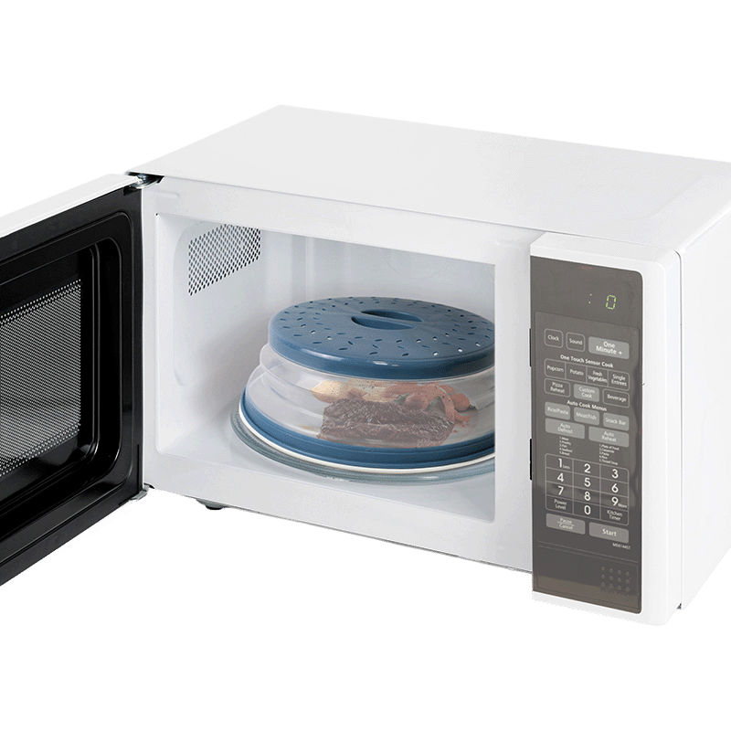 Collapsible Microwave Splatter Shield