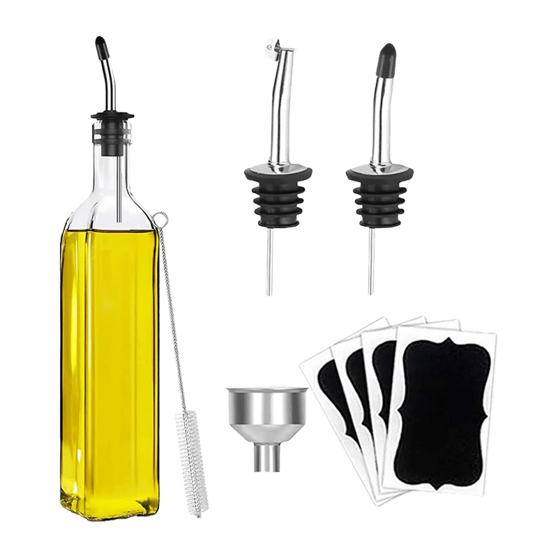 Glass Olive Oil Dispenser (2 Pack)
