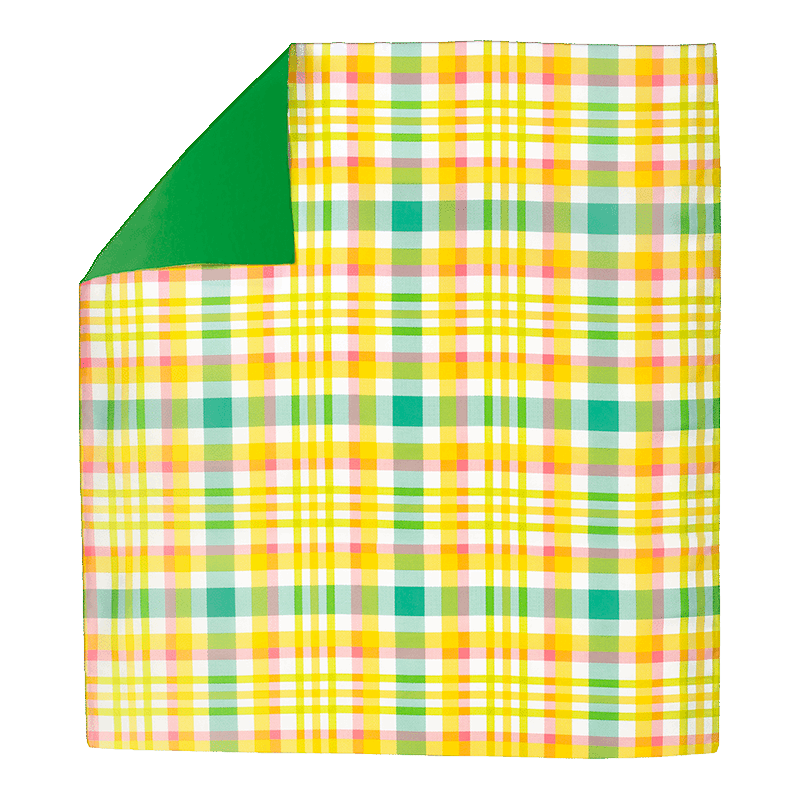 Picnic Blanket, Garden Plaid