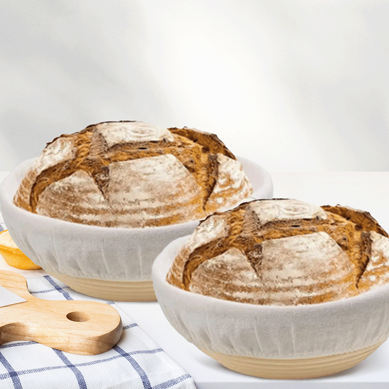 Sourdough Bread Proofing Basket Set