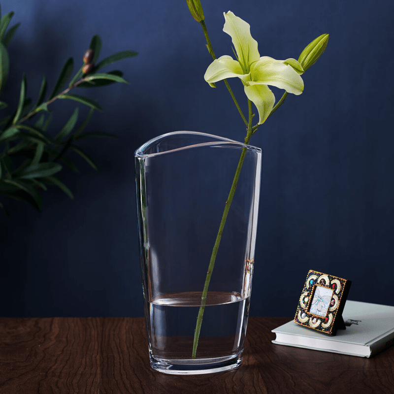 Alister Vase - Clear Glass 11.75"