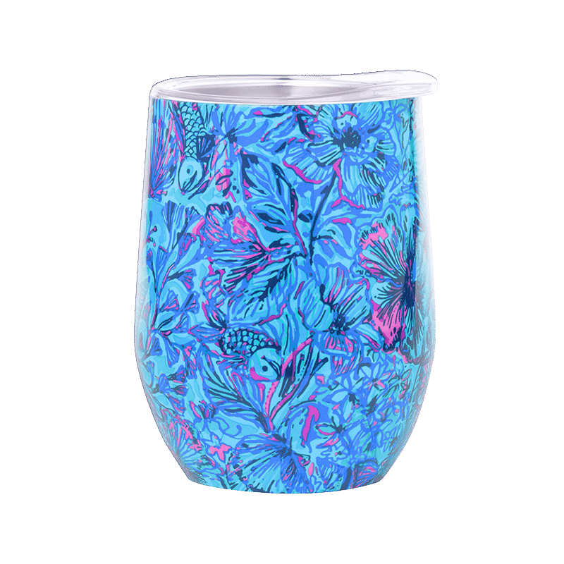 Insulated Stemless Tumbler, Shells N Bells