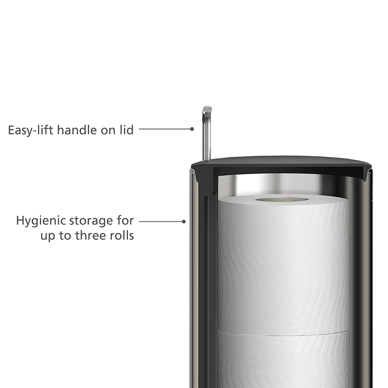 EasyStore Luxe Toilet Paper Roll Holder