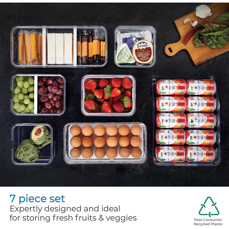 7 Piece Organizer Bin Set