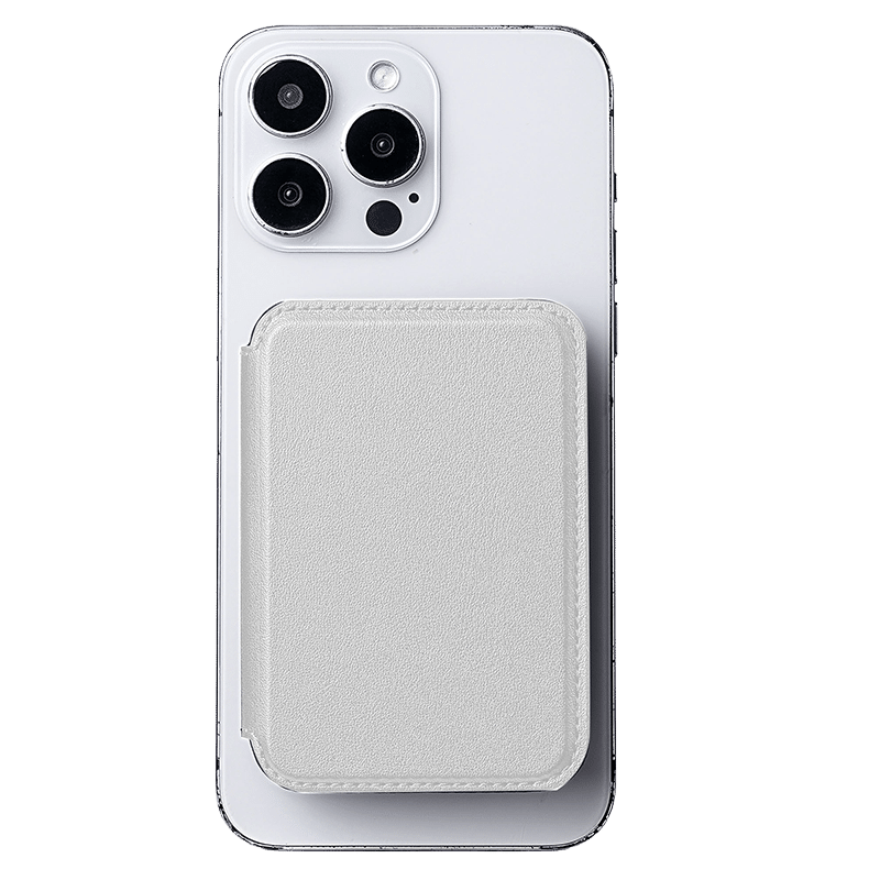 MagSafe Compatible Tri-Fold Wallet with Mirror