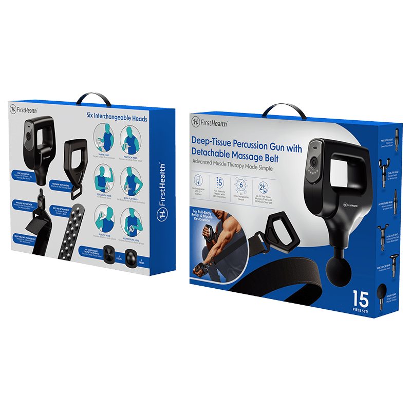 Massage Gun Belt Set (Black)