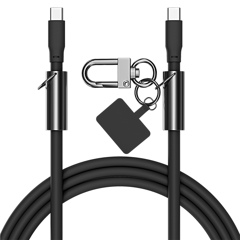 Crossbody 4' Jelly USB-C to USB-C Cable