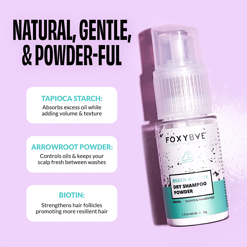 Beach Whisper Dry Shampoo Powder