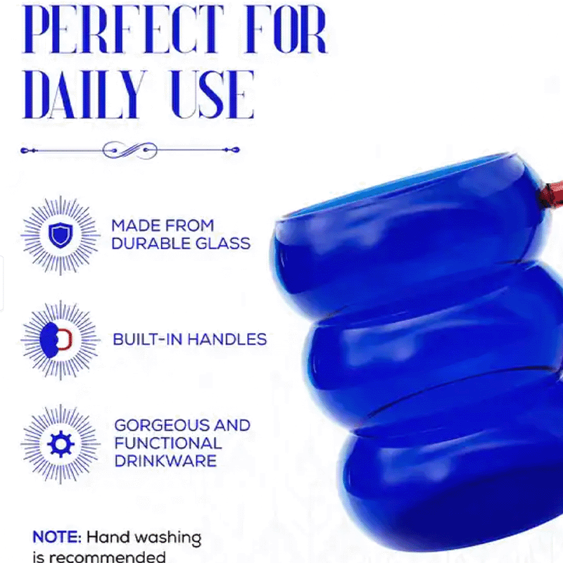 12oz Double Wall Bubble Mug (2 Pack)