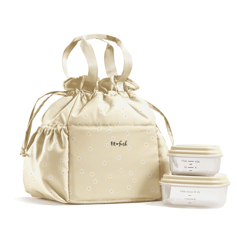 Cromewell Bag - Linen Daisy Field