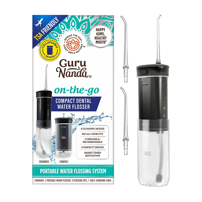 Compact Dental Mini Water Flosser (180 ml)