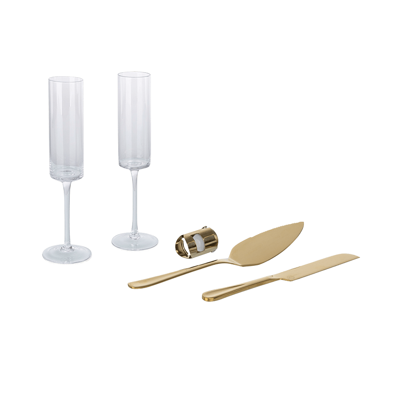 Arbane Champagne and Cake Set