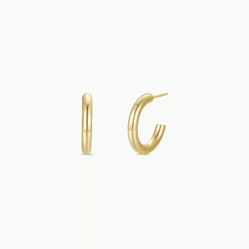 Gold Hoop - Smooth
