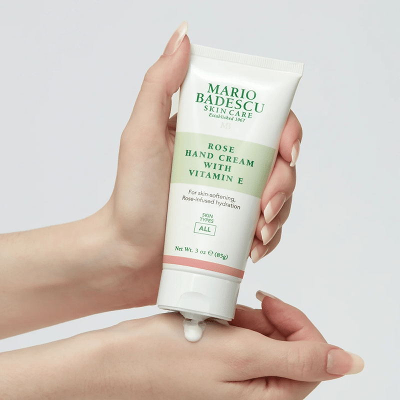 Rose Hand Cream With Vitamin E