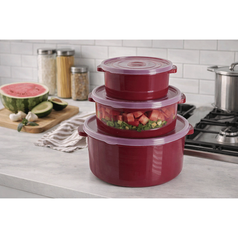 3 Piece Food Storage Set