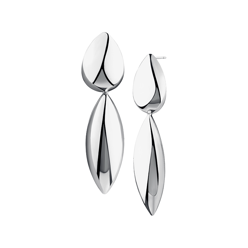 Elongated Pear/Marquise Drop Ears