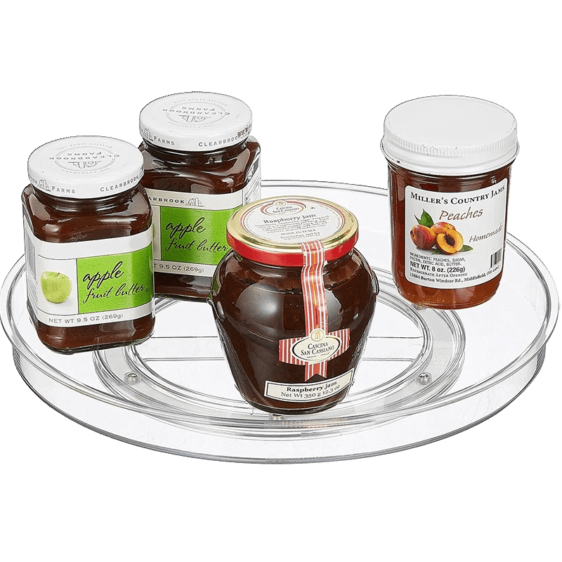 Multipurpose Rotating Turntable Organizer