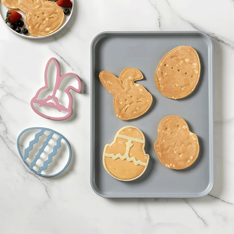 3 Piece Easter Pancake Mold Set