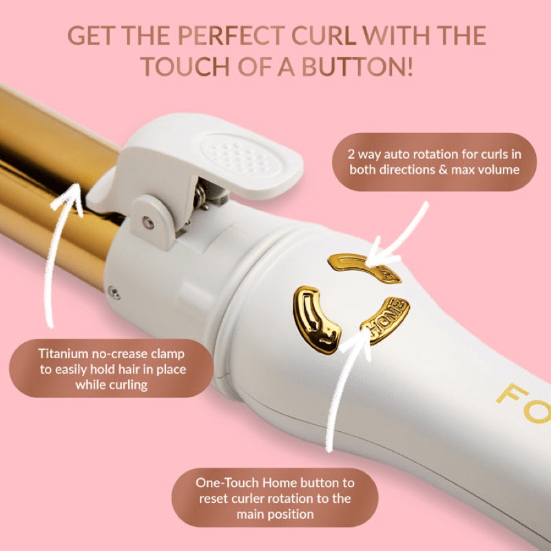 Pearl Twirl Boss Titanium Rotating Curler