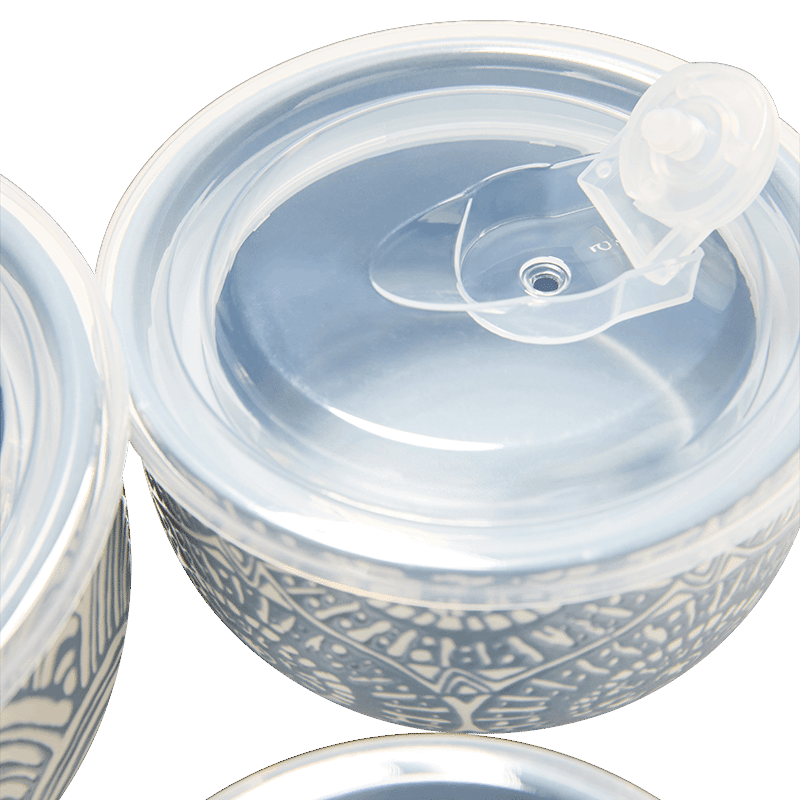 S/3 Food Storage Bowls - Blue