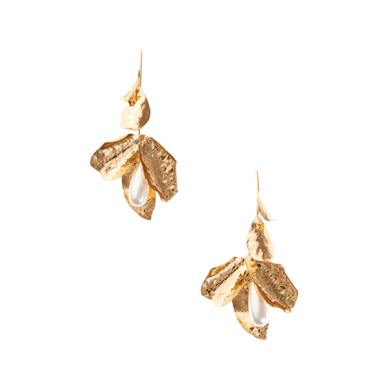 Flower Drop Earring