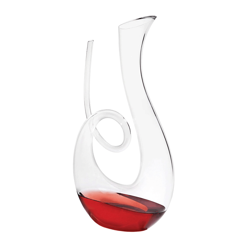 Contemporary Glass Wine Carafe