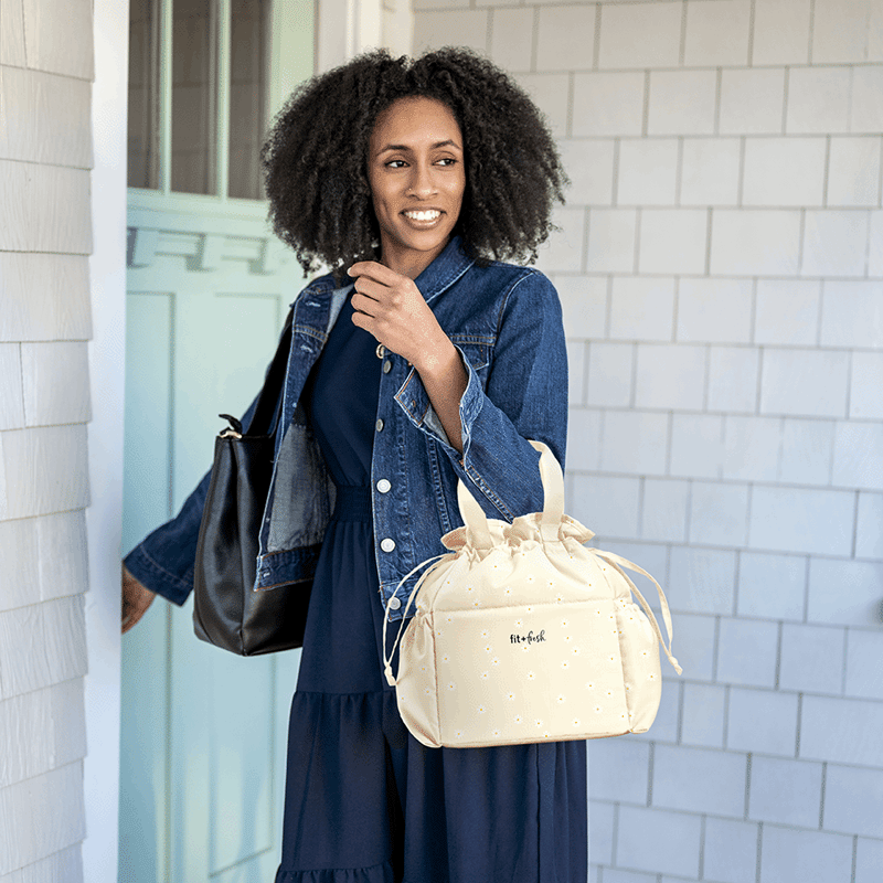 Cromewell Bag - Linen Daisy Field