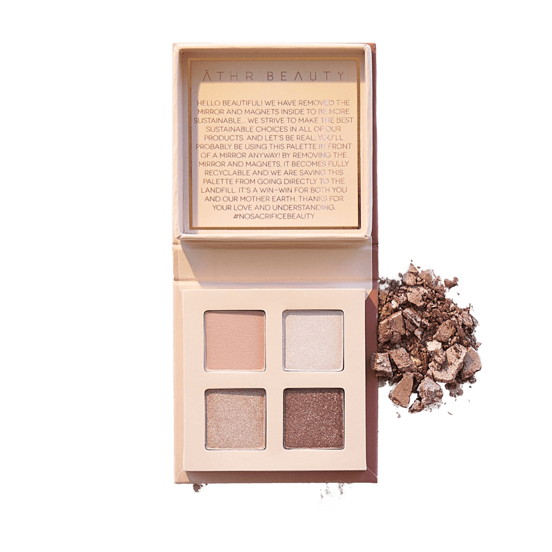 Rose Quartz Crystal Eyeshadow Quad