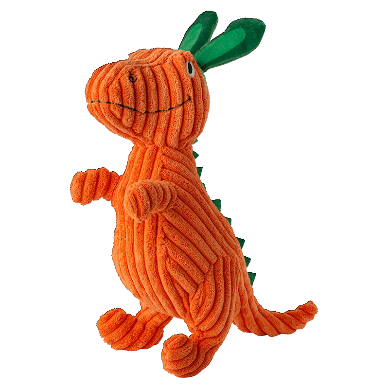 Carrot 'Bout You Dino Plush Dog Toy