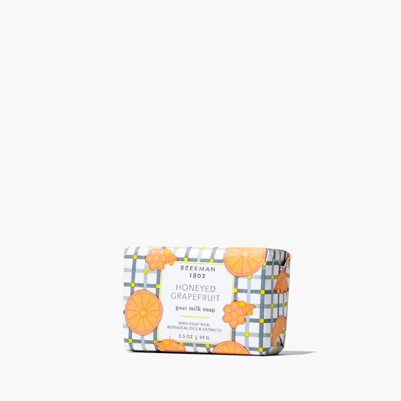 Honeyed Grapefruit Palm-Sized Goat Milk Soap