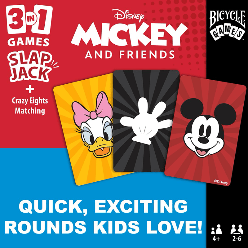 Disney Mickey and Friends 3 in 1 Games