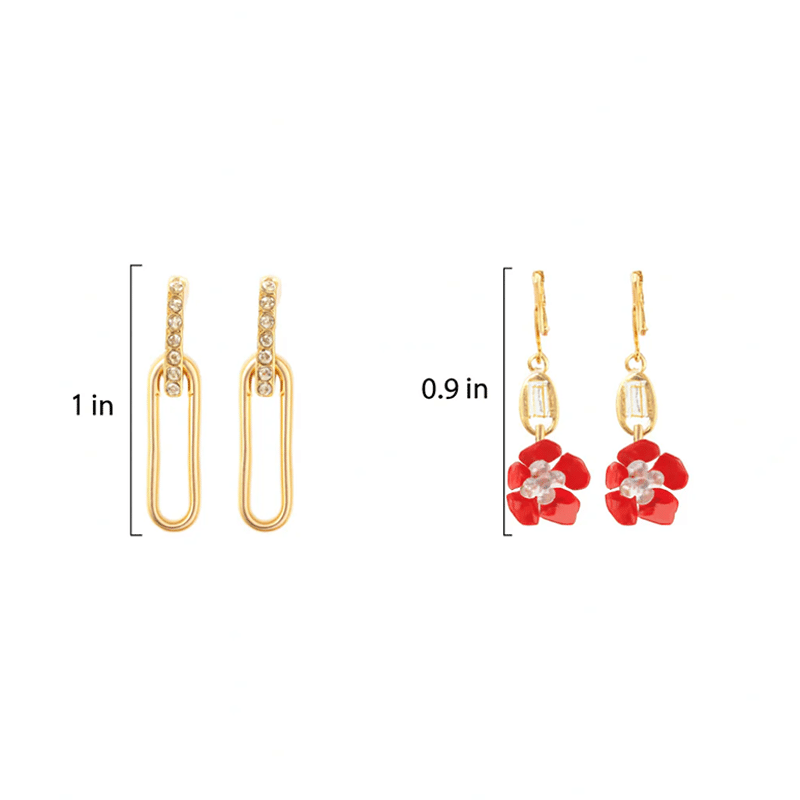 Charm Earring Set of 2