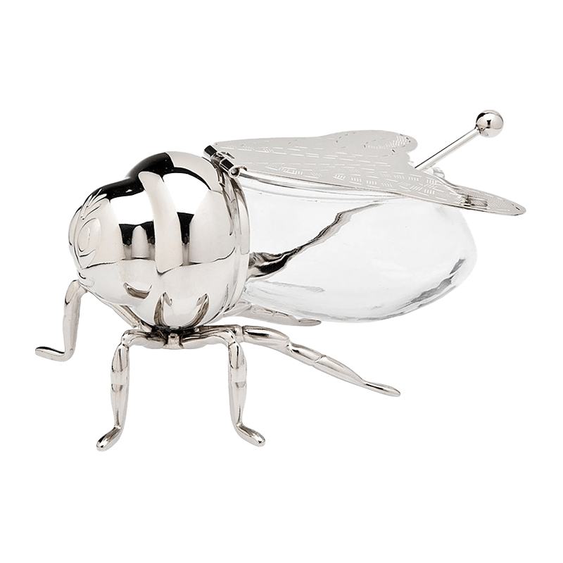 Charming Bee Honey Pot