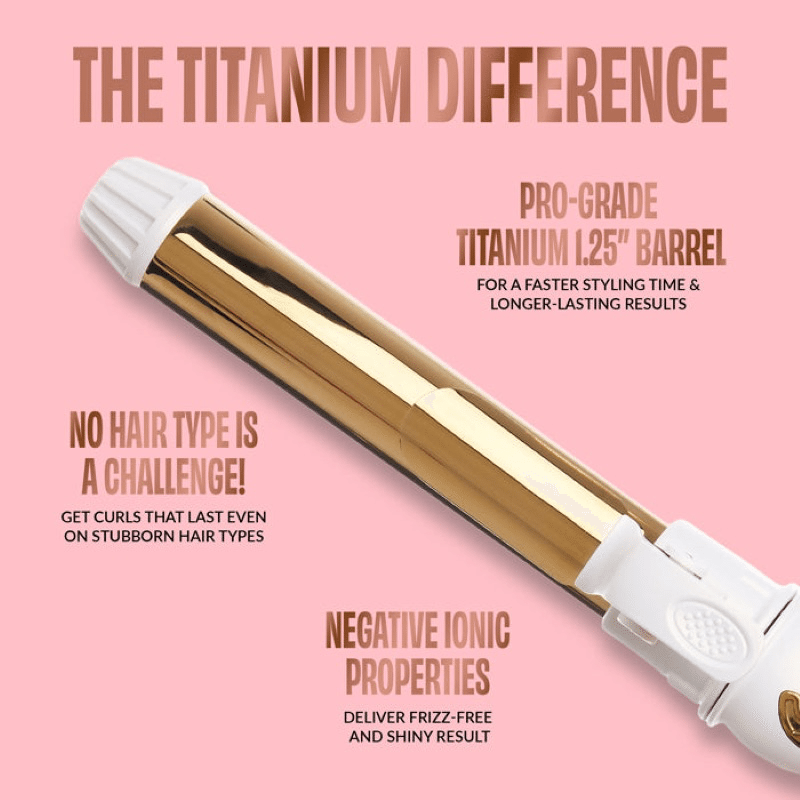 Pearl Twirl Boss Titanium Rotating Curler