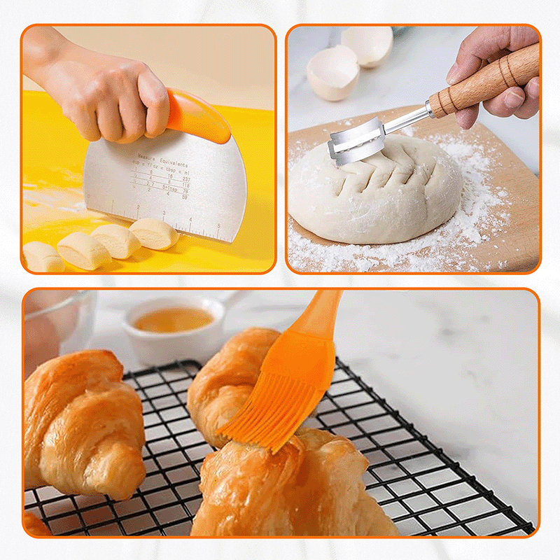 Sourdough Bread Proofing Basket Set