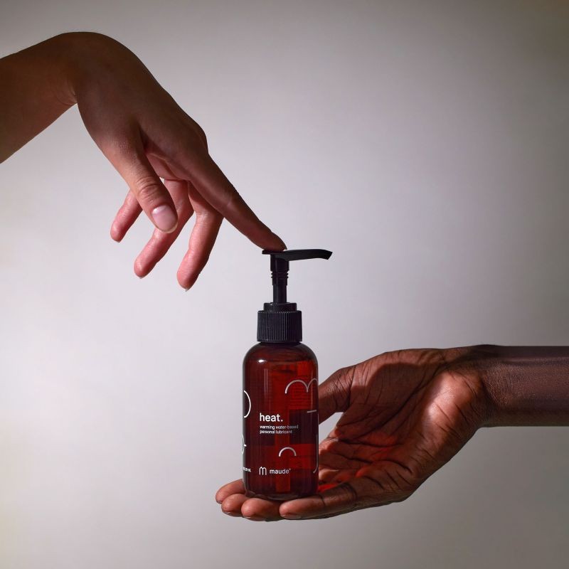 Heat warming water-based personal lubricant