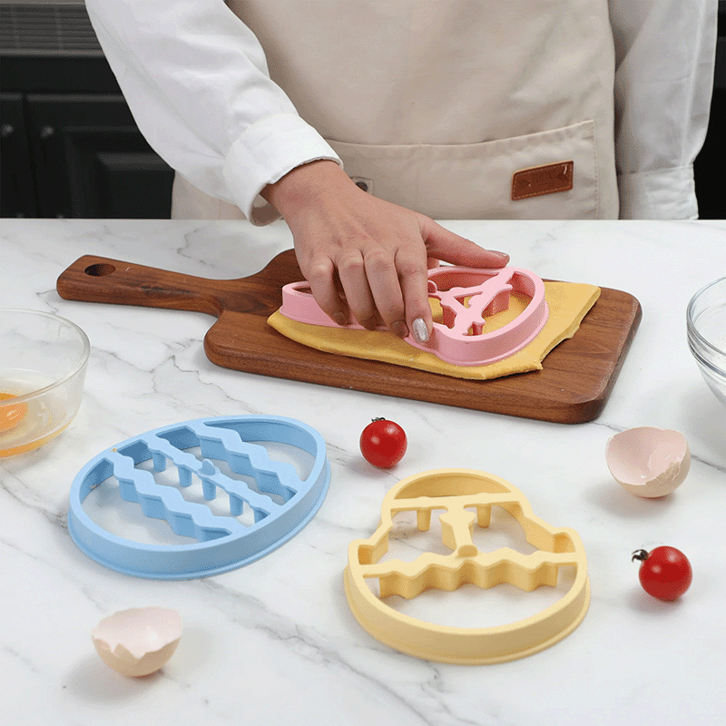 3 Piece Easter Pancake Mold Set