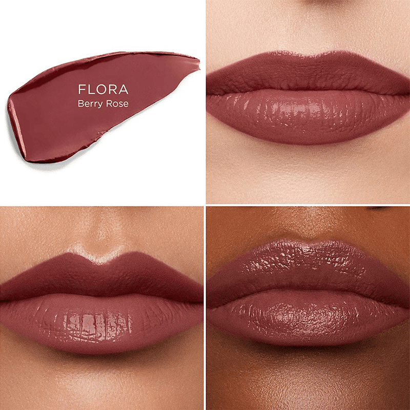 Unlocked Satin Creme Lipstick - Flora
