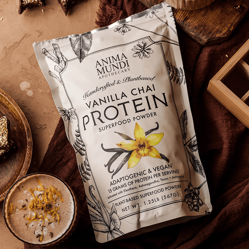 Vanilla Chai Protein - Organic Adaptogenic Powder