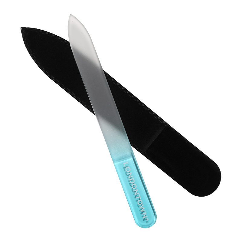 Aqua Glass Nail File