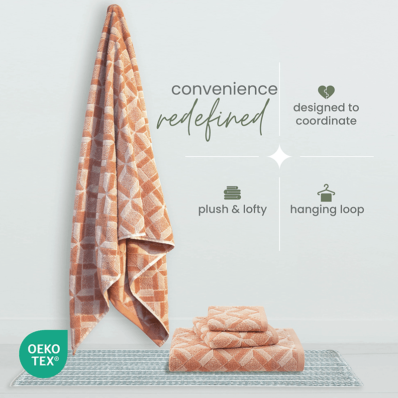 Martex Restore Geo Clay Bath Towel